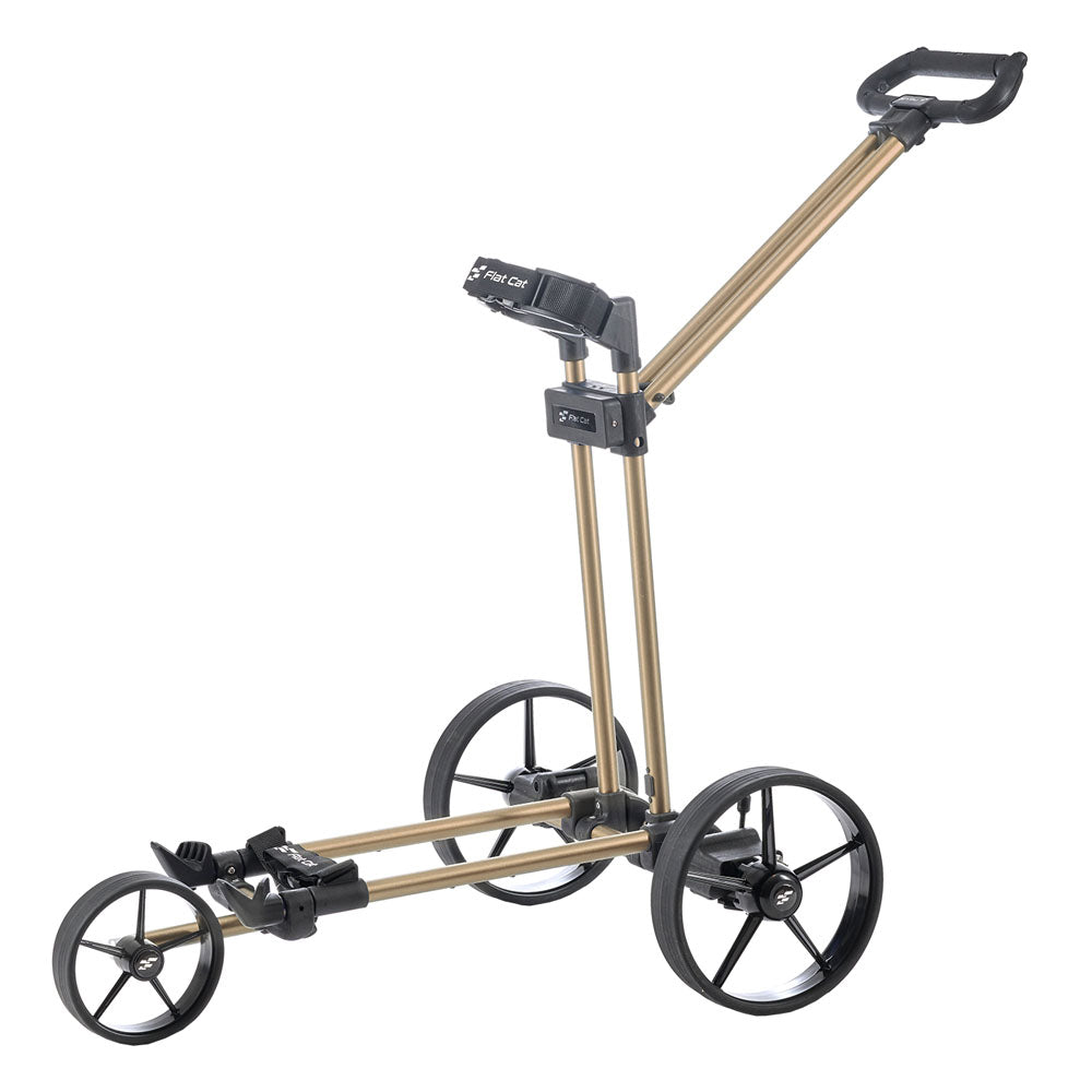Push Trolley 3-Wheel Titan Bronze