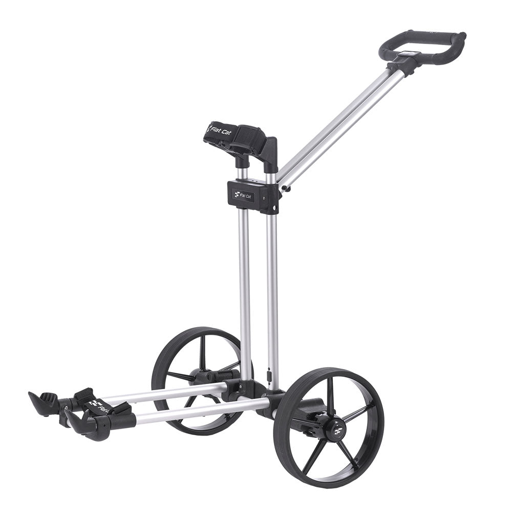 Pull Trolley 2-Rad Silber