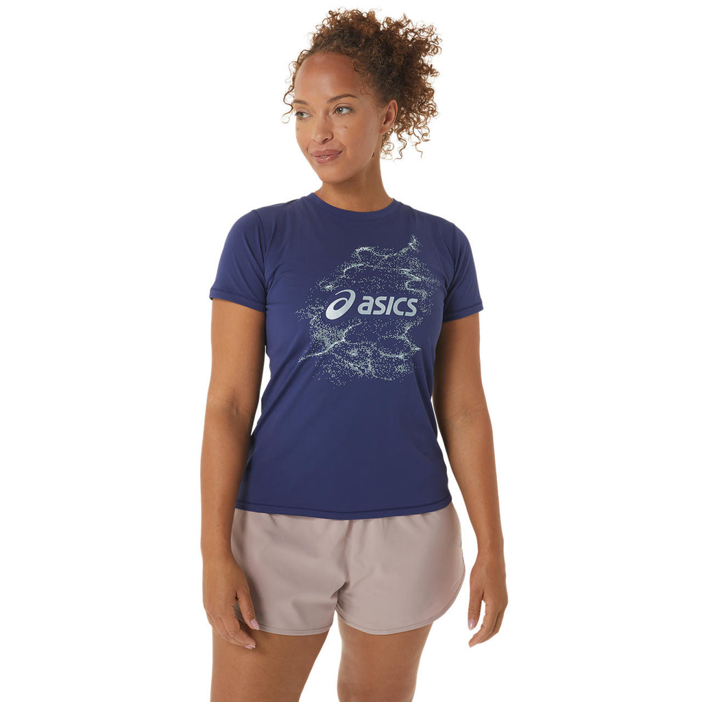 Haut à manches courtes Nagino Graphic Run Femme