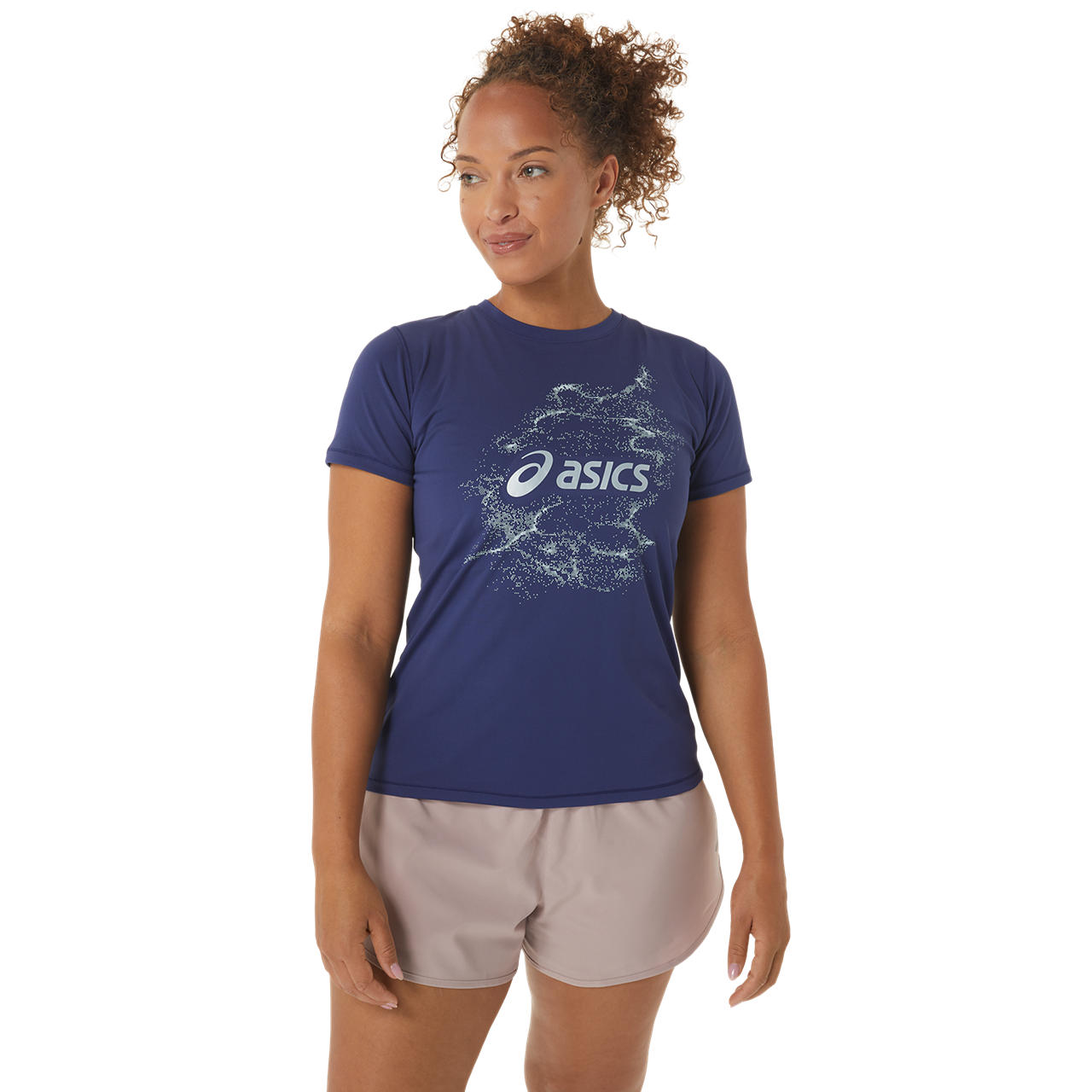Nagino Graphic Run SS Top Damen