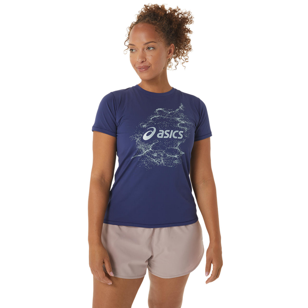 Haut à manches courtes Nagino Graphic Run Femme