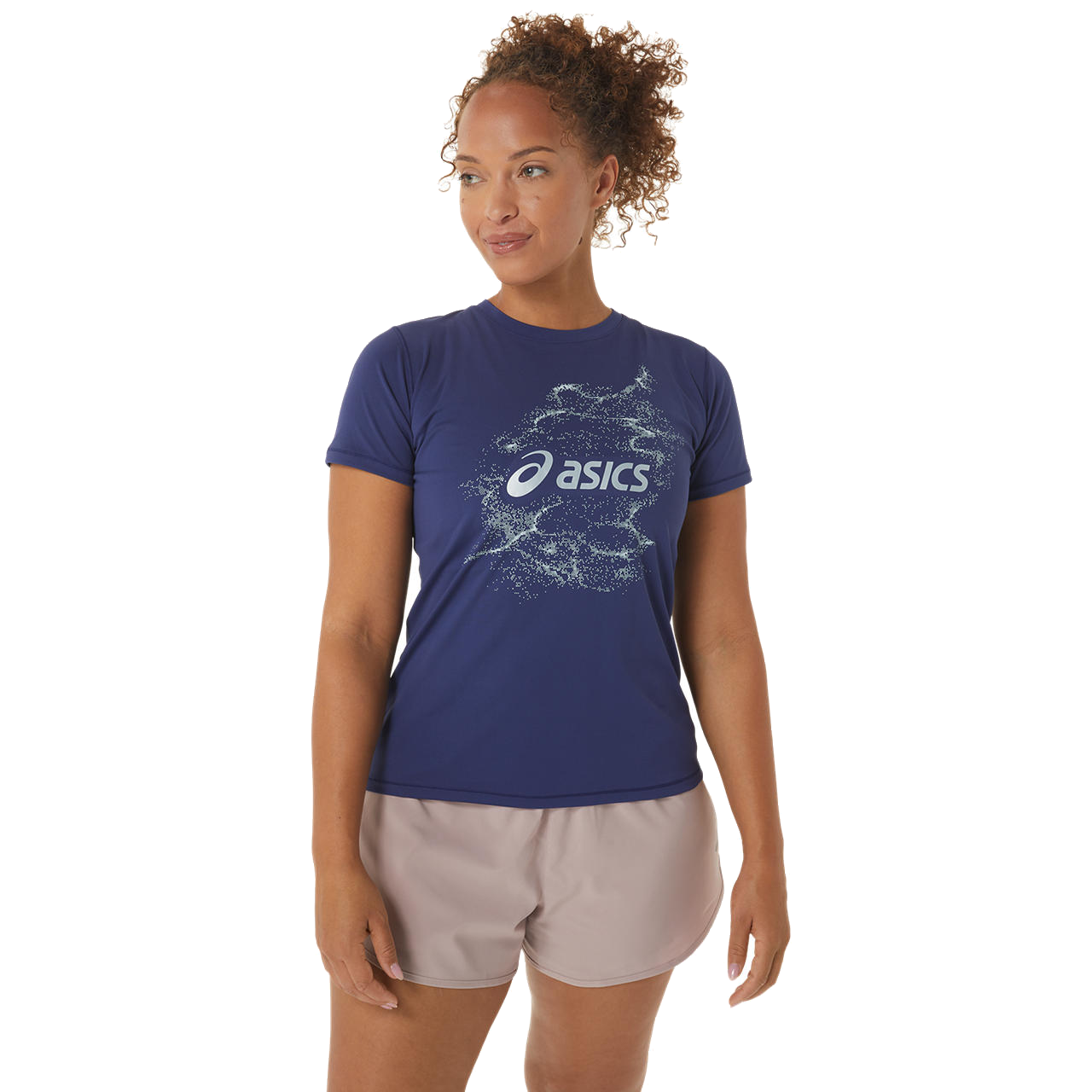 Nagino Graphic Run SS Top Damen