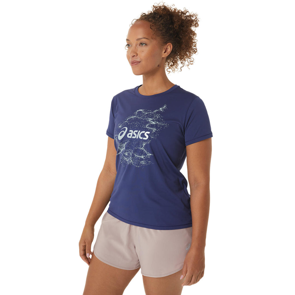 Haut à manches courtes Nagino Graphic Run Femme