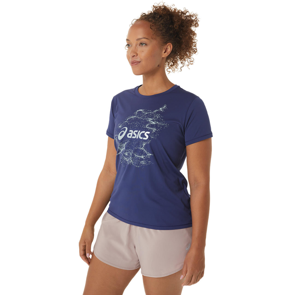 Haut à manches courtes Nagino Graphic Run Femme