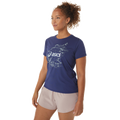 Haut à manches courtes Nagino Graphic Run Femme