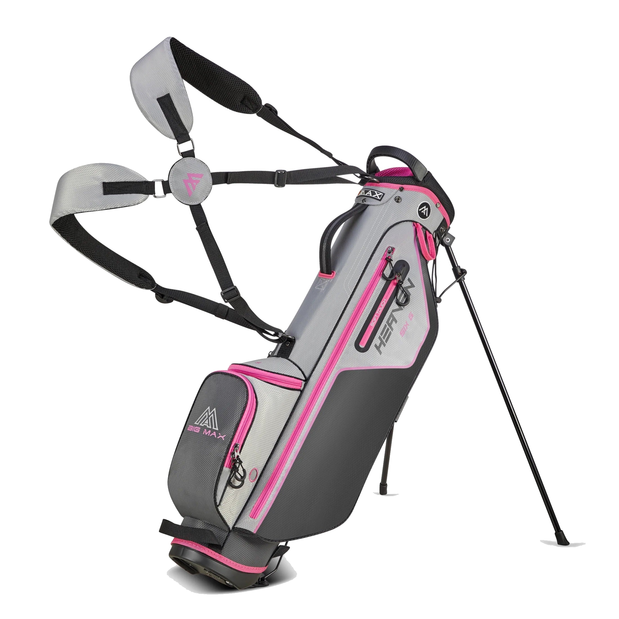 Borsa Heaven Six G Stand Grigio/Rosa