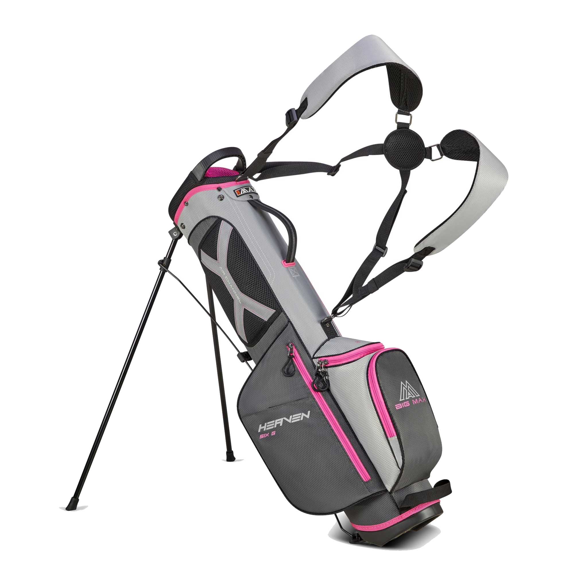 Borsa Heaven Six G Stand Grigio/Rosa