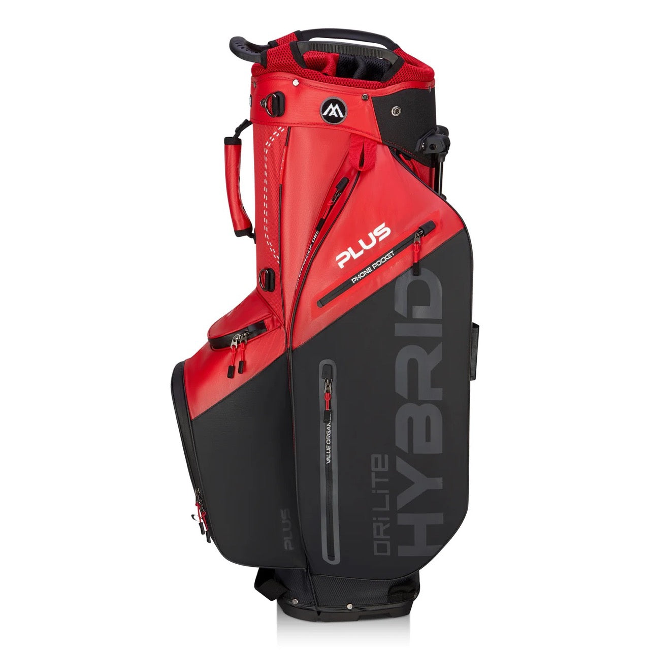 Dri Lite Hybrid Plus Stand Bag Red/Black