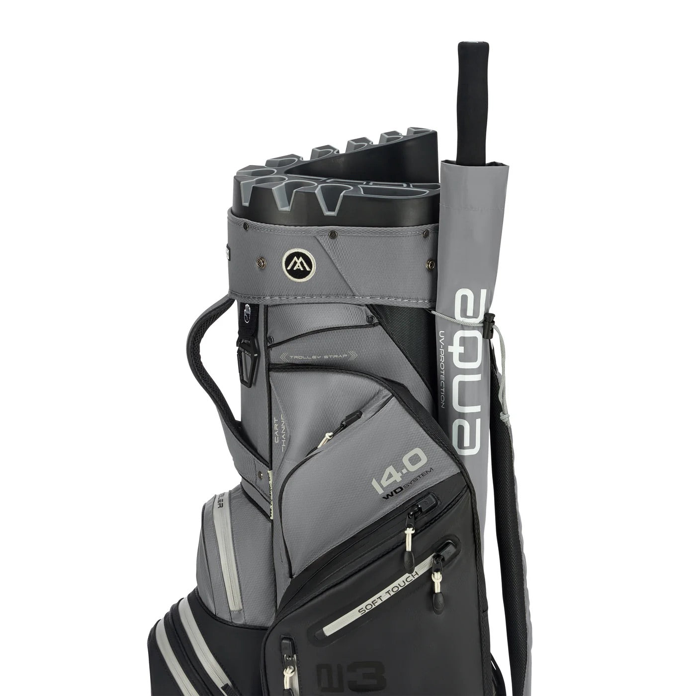 Dri Lite Silencio 3 Cart Bag Gray