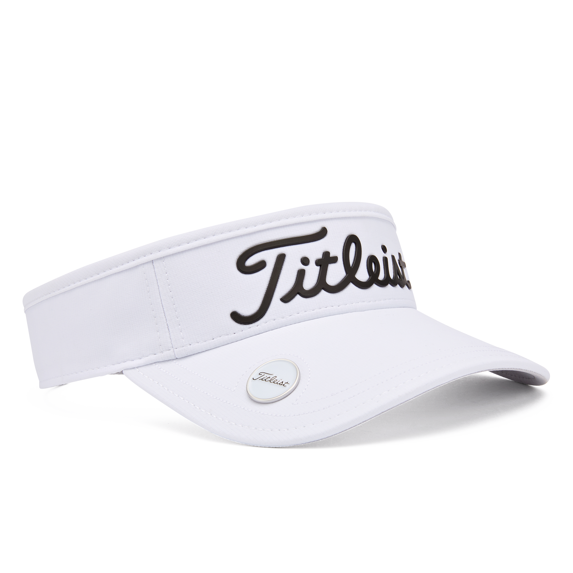 Players Visor Ballmarker Weiss