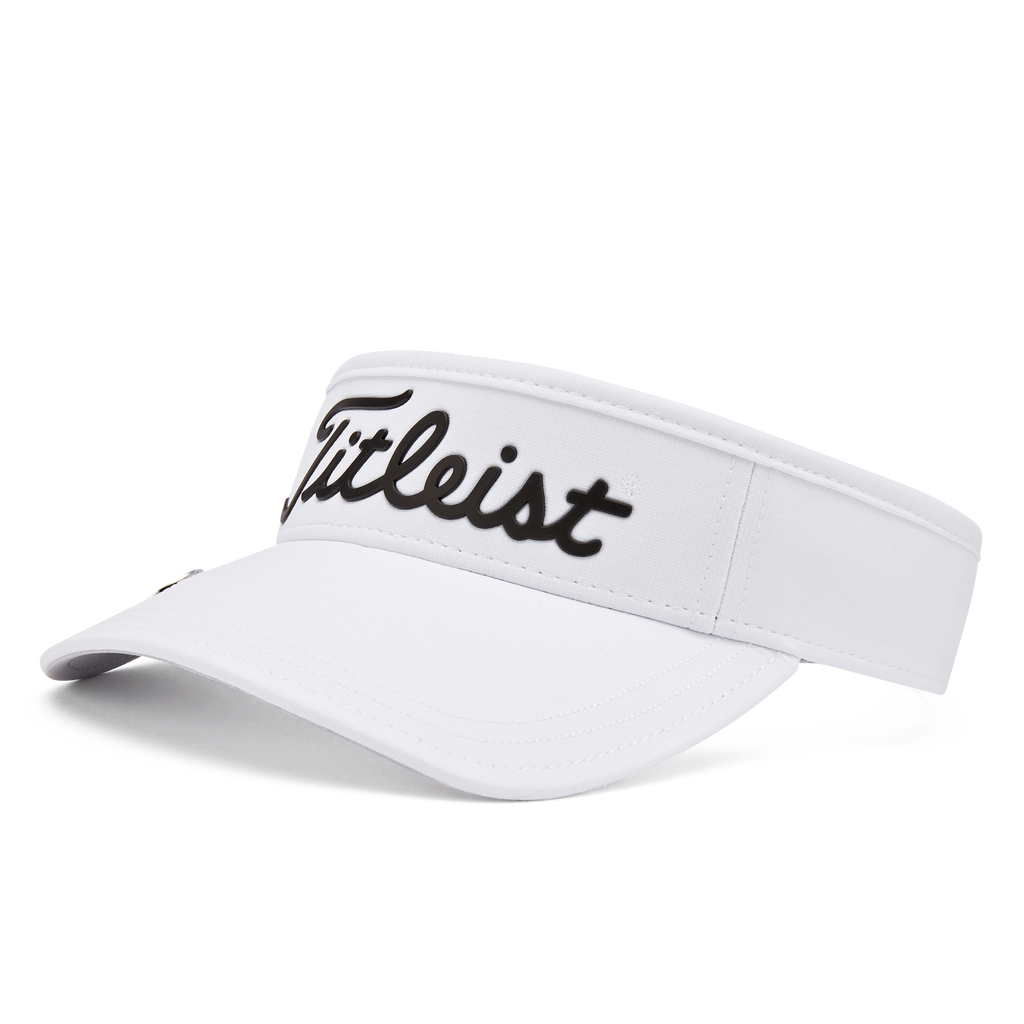 Players Visor Ballmarker Weiss