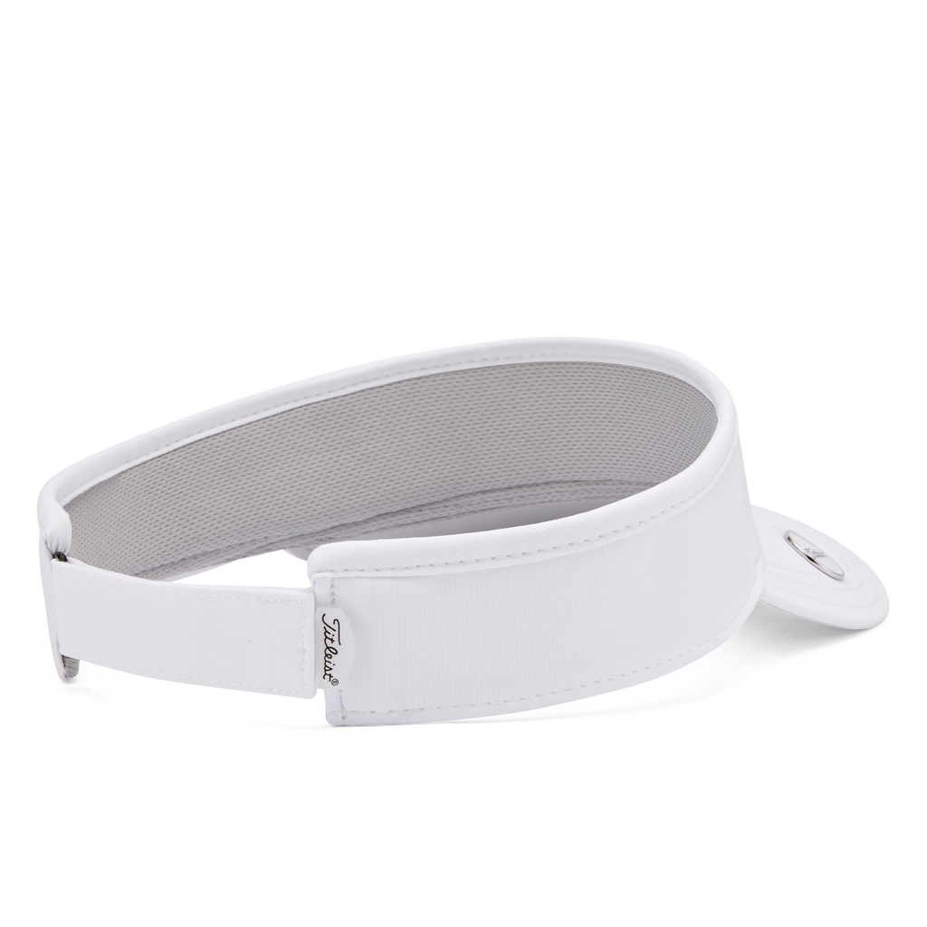 Players Visor Ballmarker Weiss