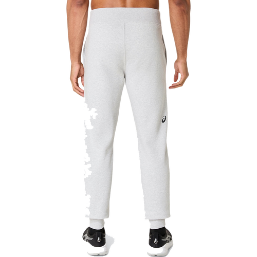 Pantaloni da allenamento con logo ASICS da uomo, grigi