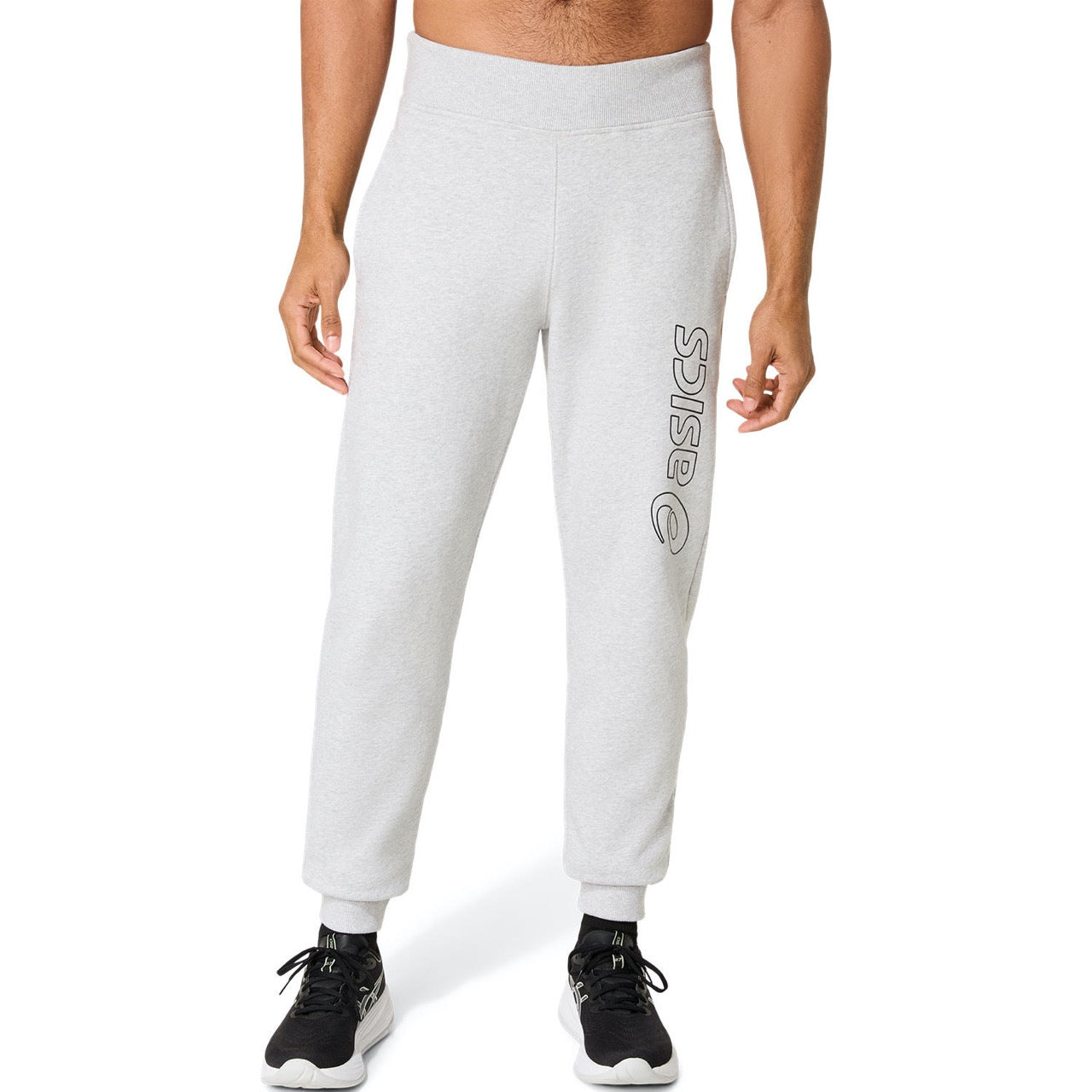 ASICS Logo Trainingshose Herren Grau