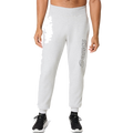 Pantaloni da allenamento con logo ASICS da uomo, grigi