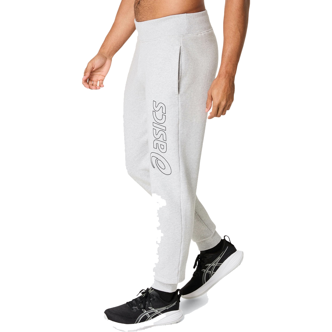 ASICS Logo Trainingshose Herren Grau