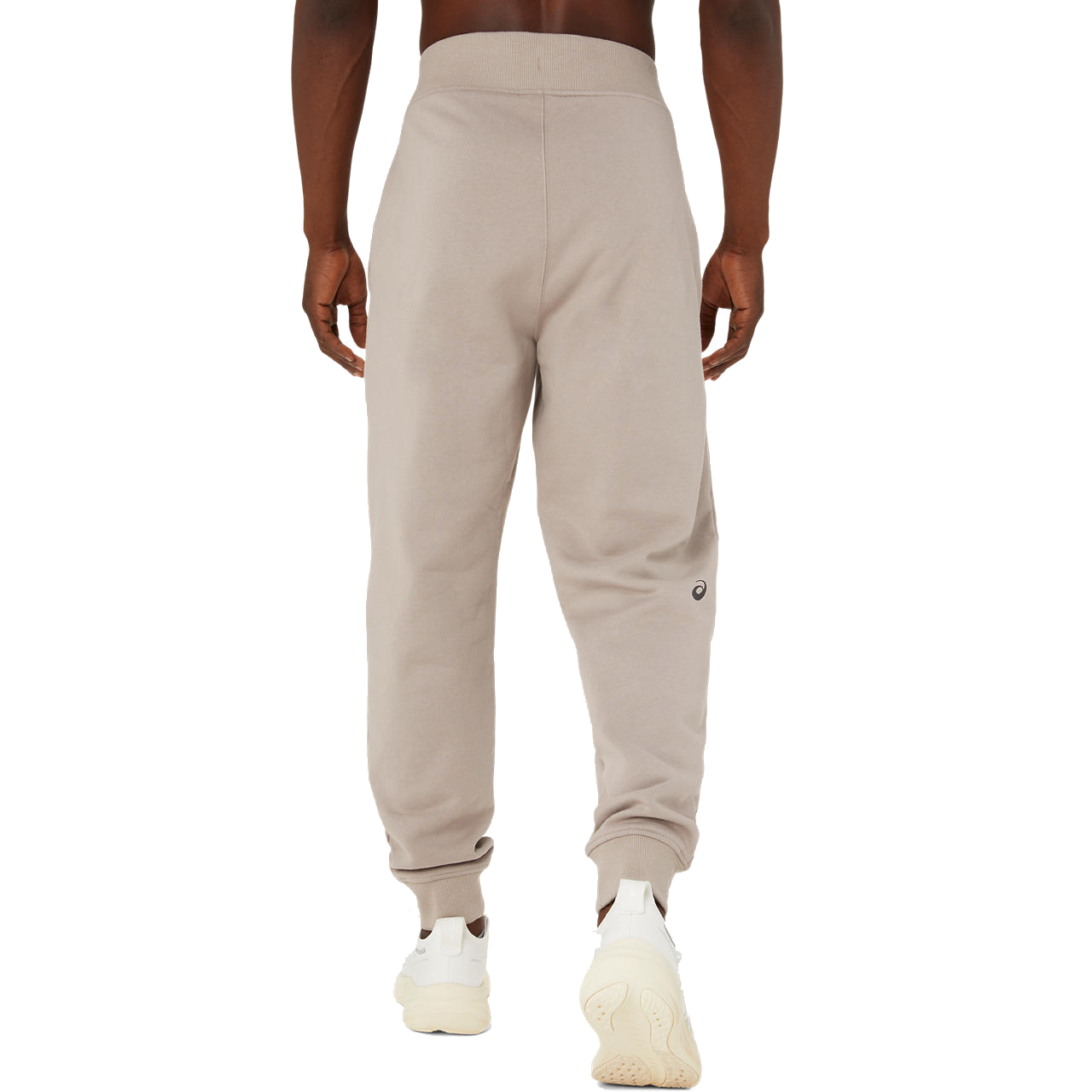 ASICS Logo Sweat Pantalon Hommes Gris