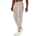 ASICS Logo Sweat Pantalon Hommes Gris