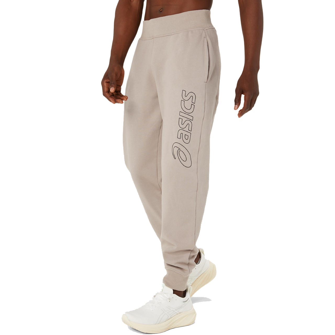 ASICS Logo Trainingshose Herren Grau