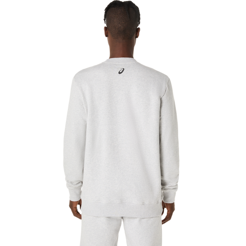 Felpa ASICS grigia da uomo