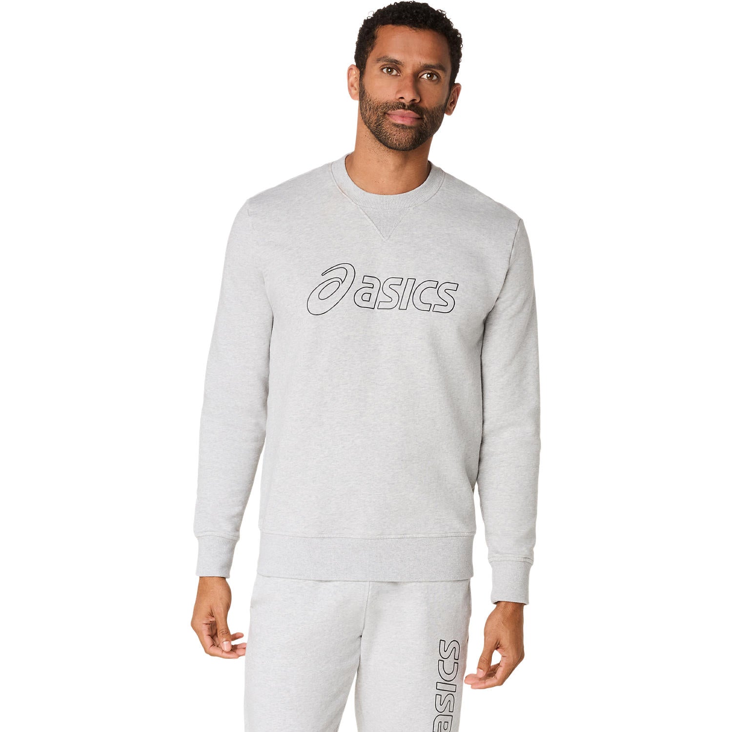 ASICS Sweatshirt Grau Herren
