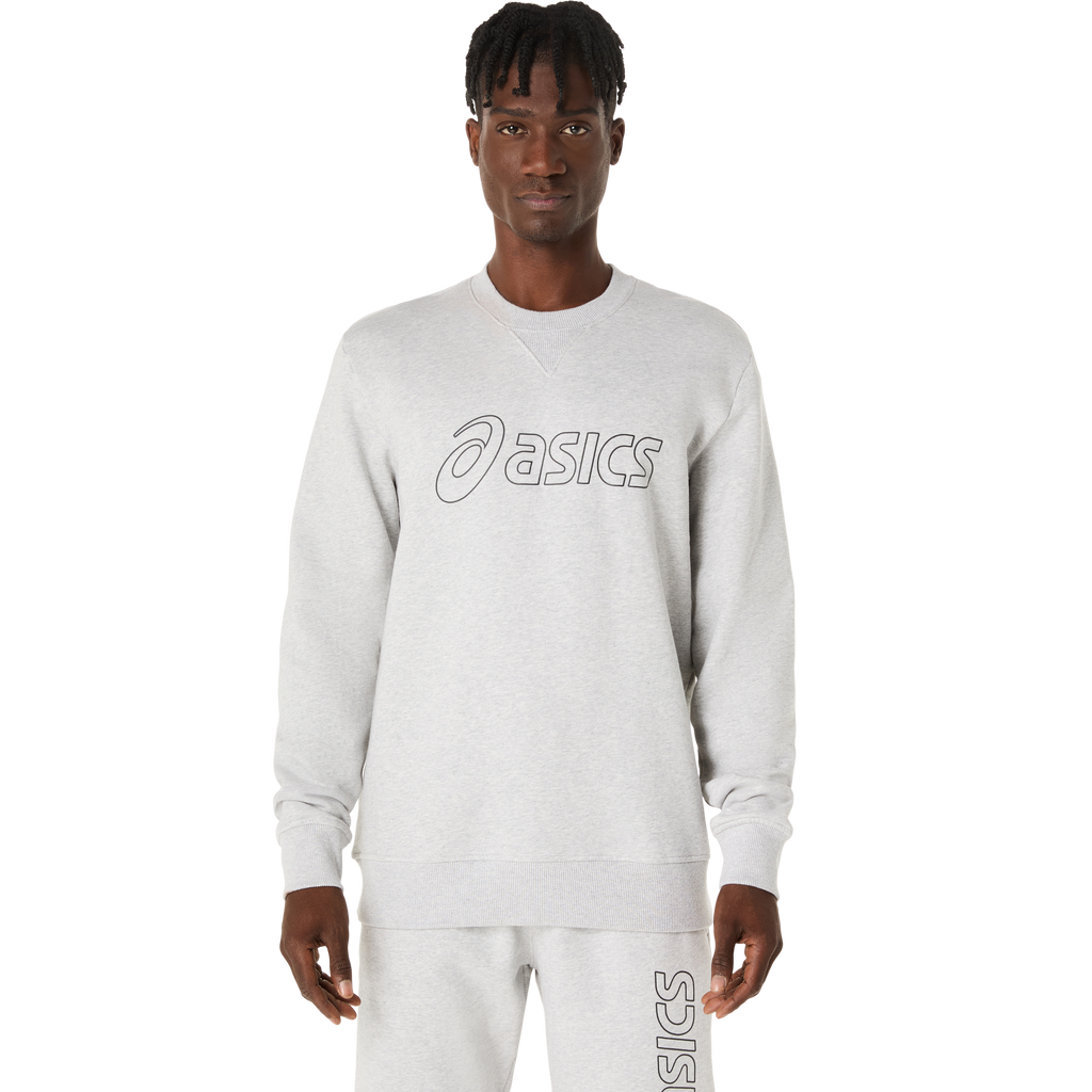 ASICS Sweatshirt Grau Herren