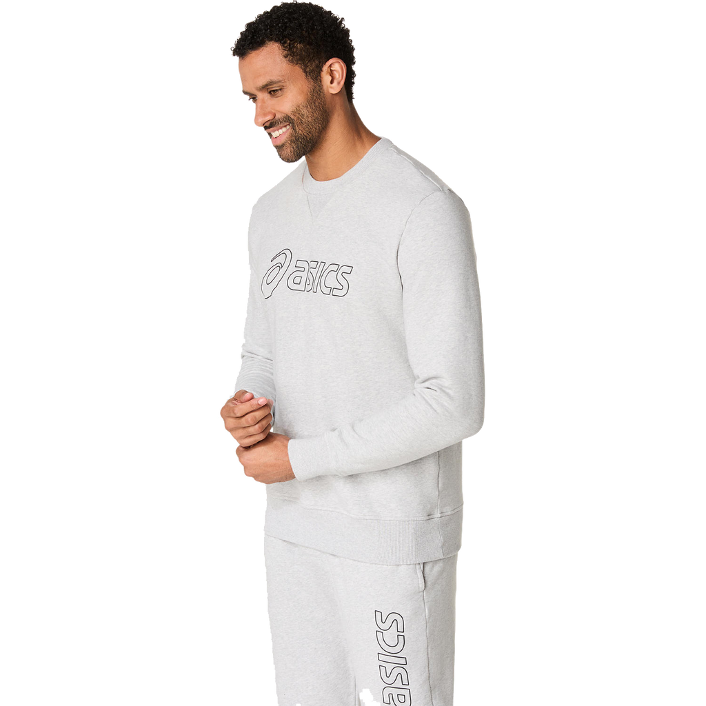ASICS Sweatshirt Grau Herren