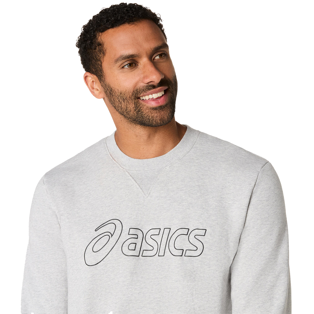 ASICS Sweatshirt Grau Herren