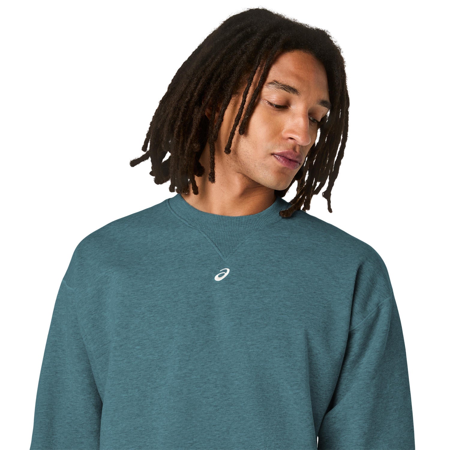 Fleece Crew Neck Herren Misty Pine