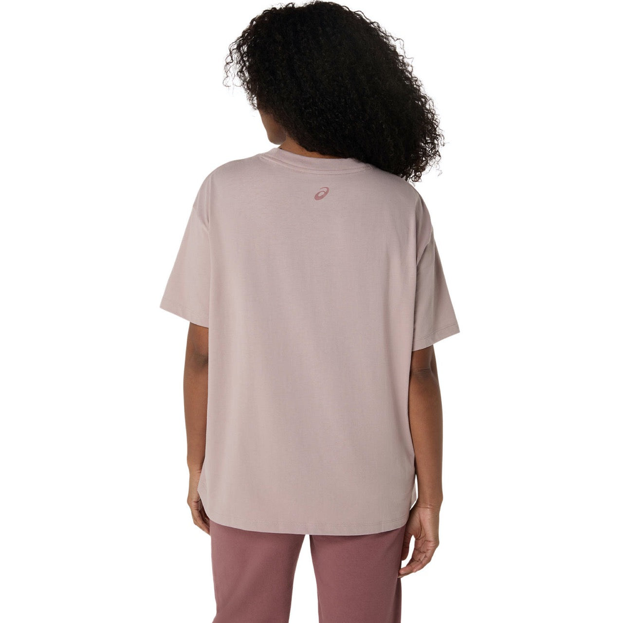 ASICS Logo T-Shirt Damen Fawn