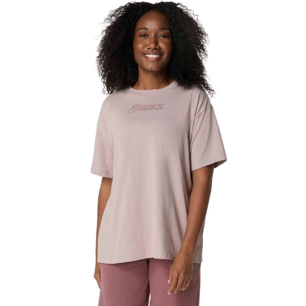 ASICS Logo T-Shirt Women Fawn