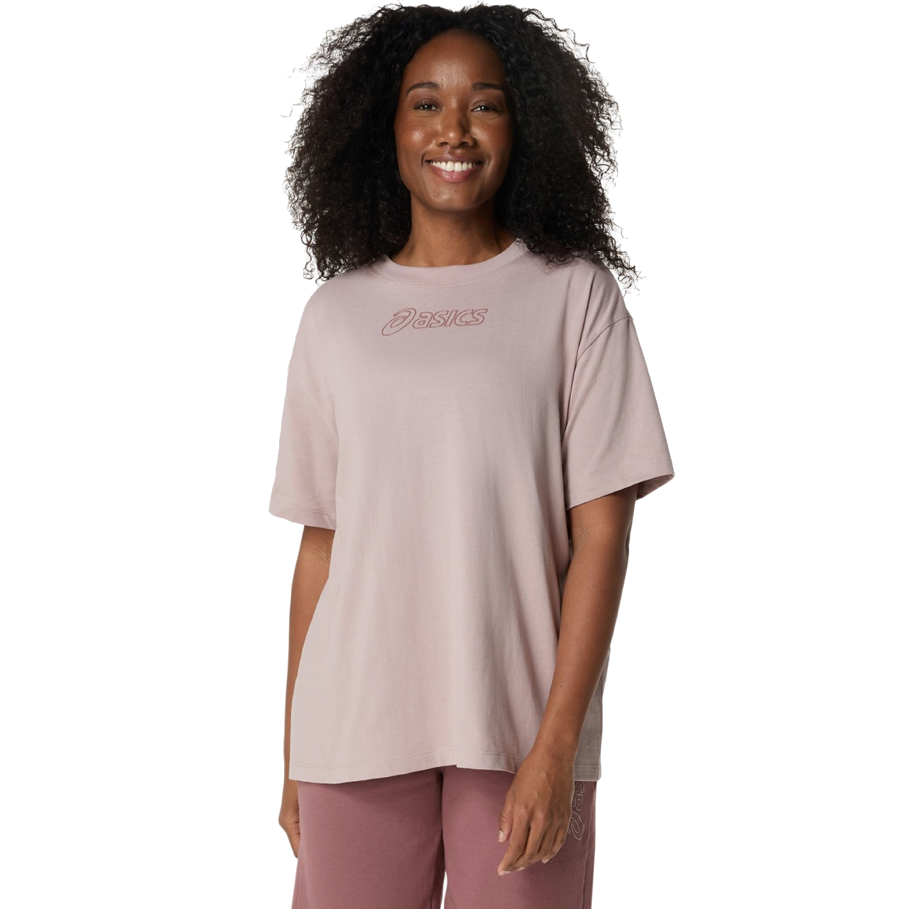 ASICS Logo T-Shirt Women Fawn