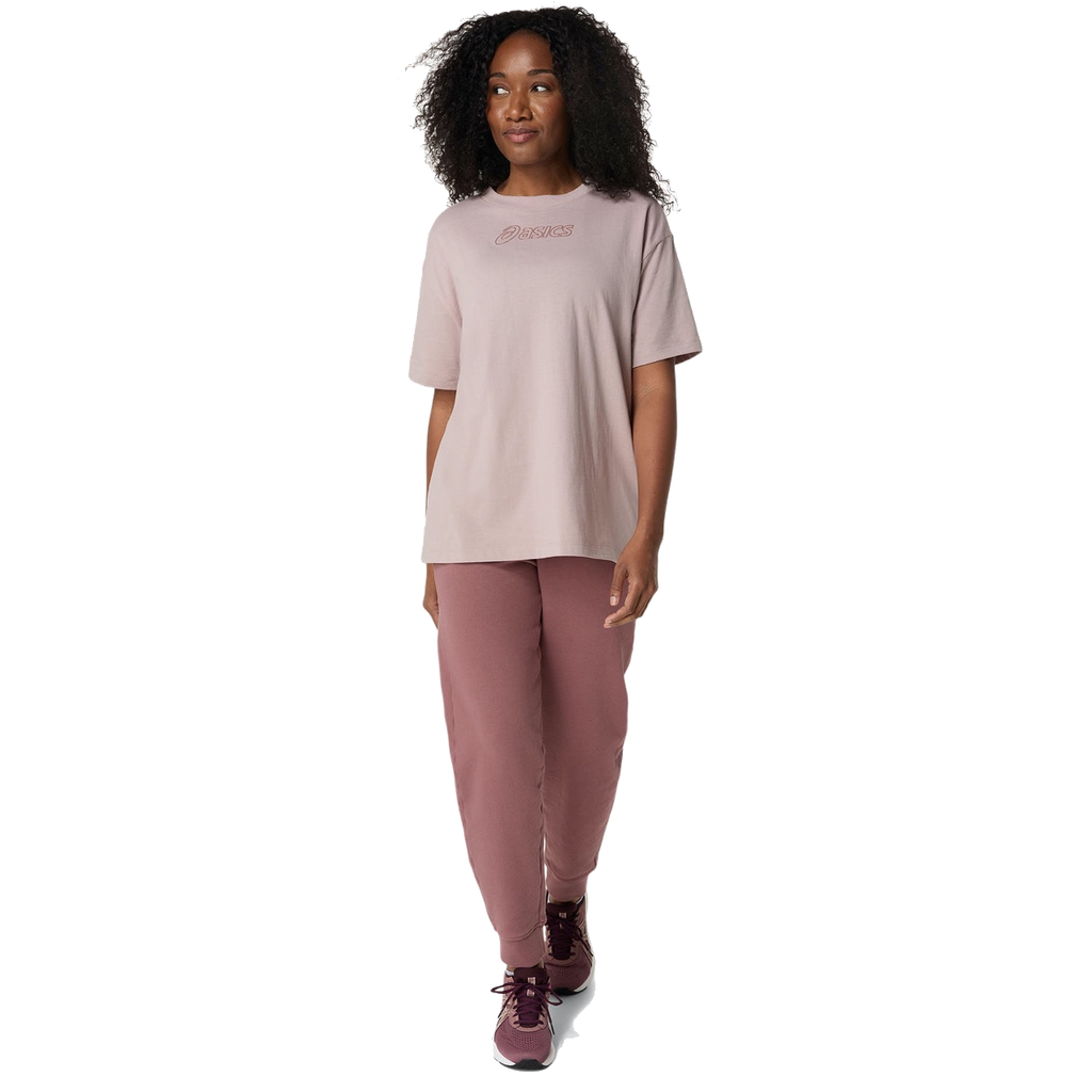 ASICS Logo T-Shirt Women Fawn
