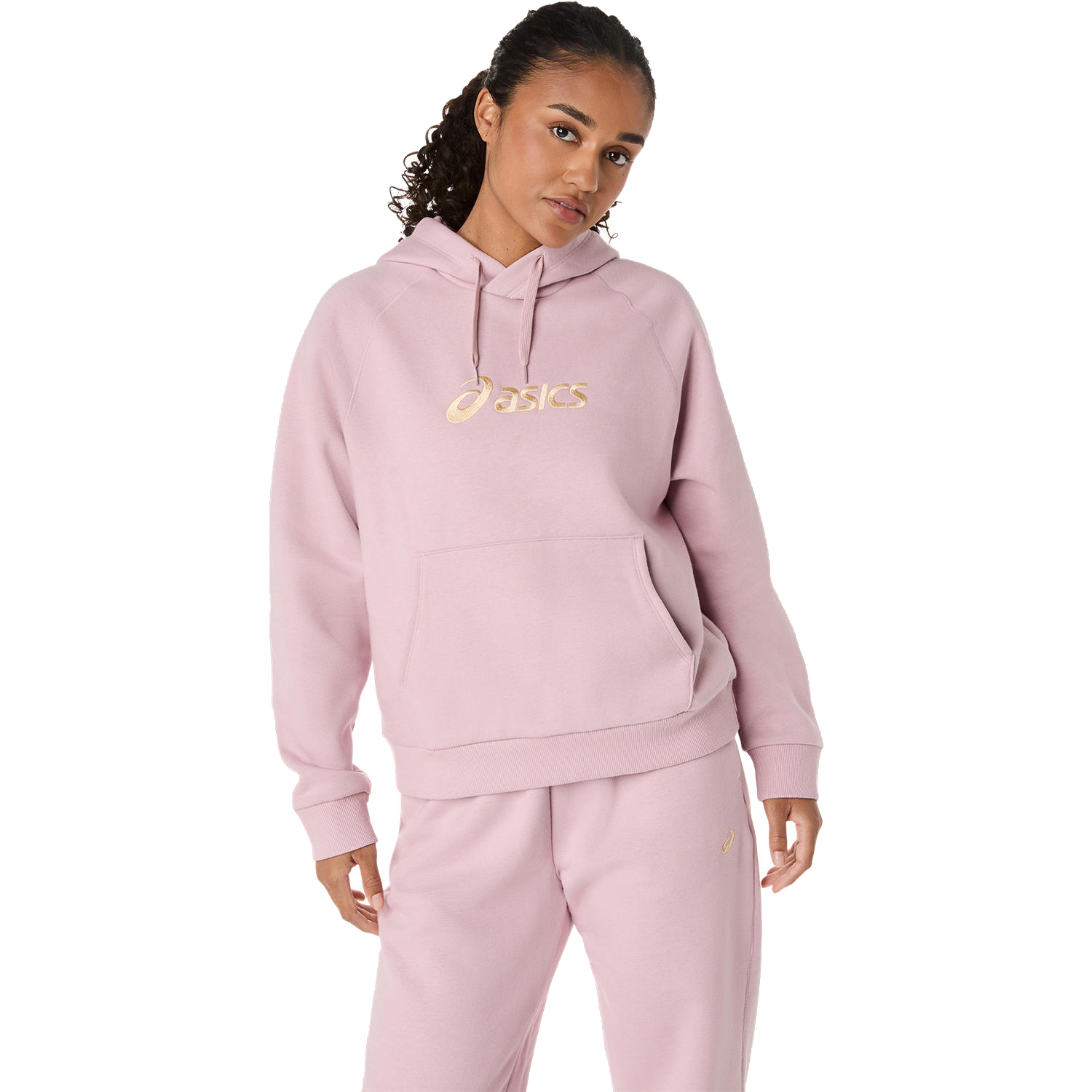 Fleece Hoodie Damen Morganite