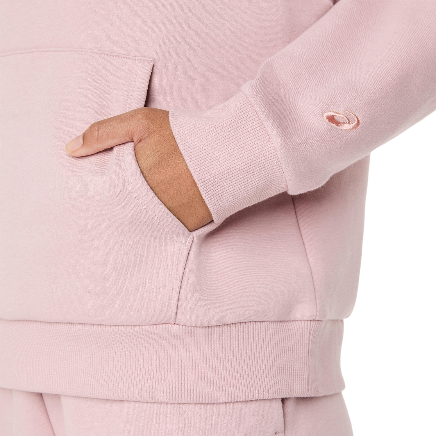 Fleece Hoodie Damen Morganite