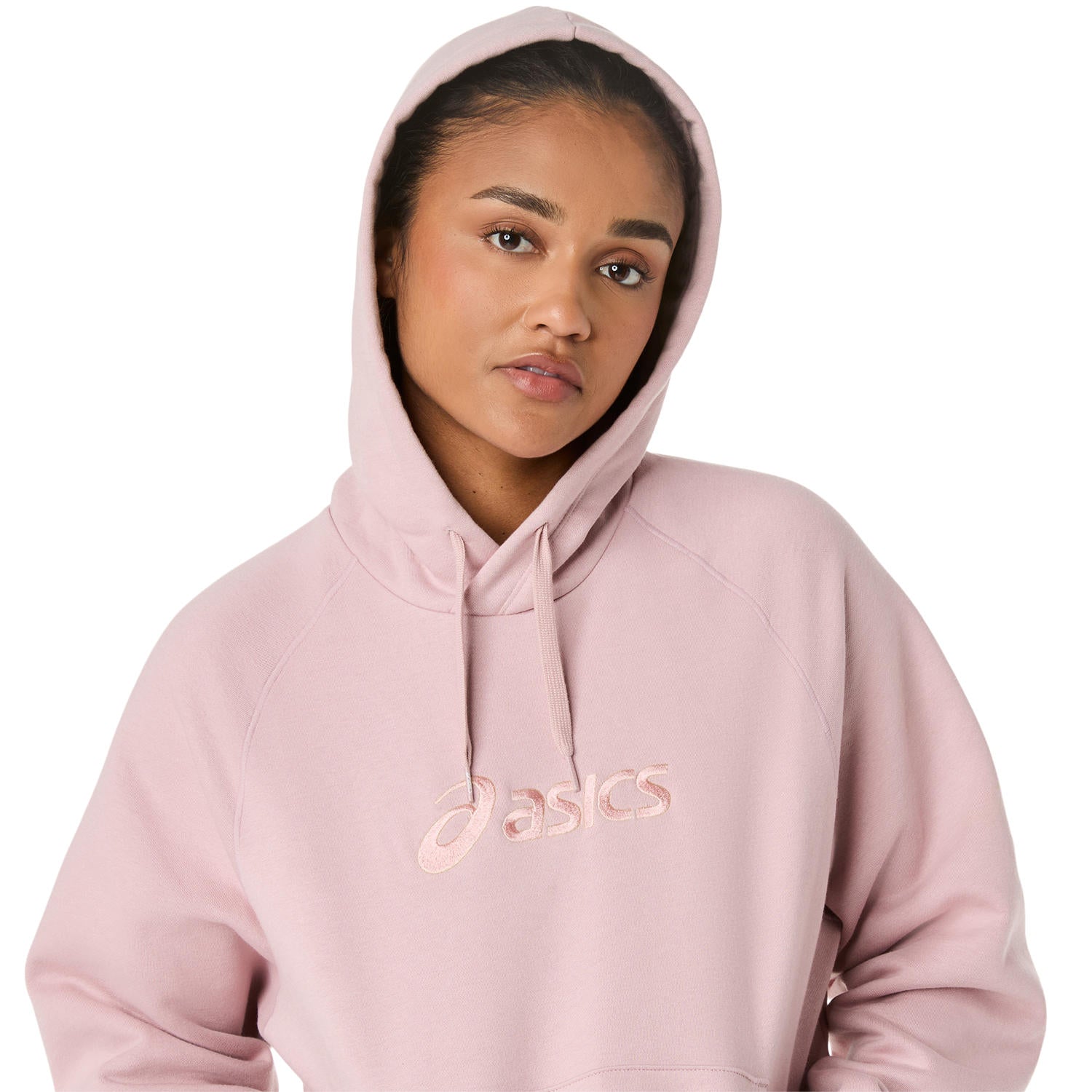 Fleece Hoodie Damen Morganite