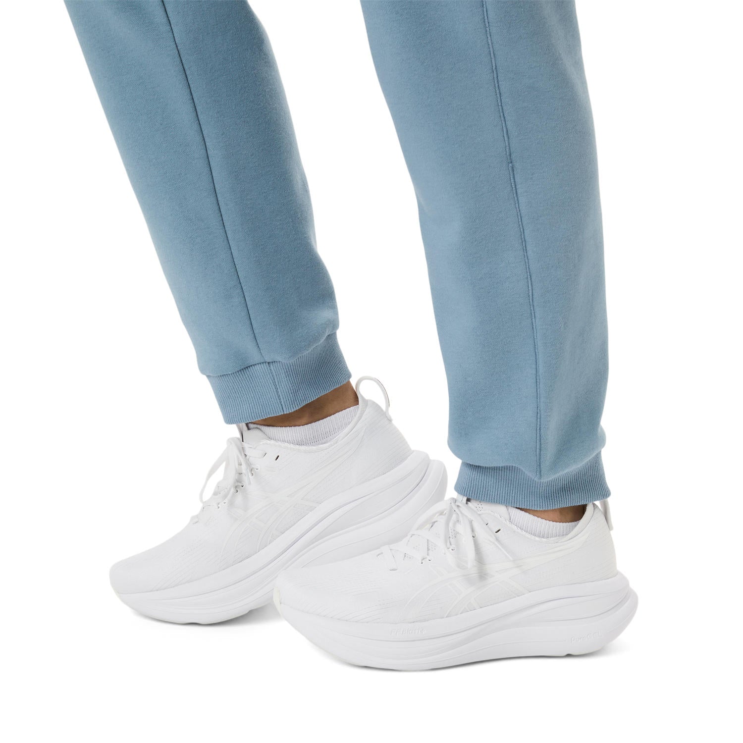 Logo Fleece Pants Women Saba Blue