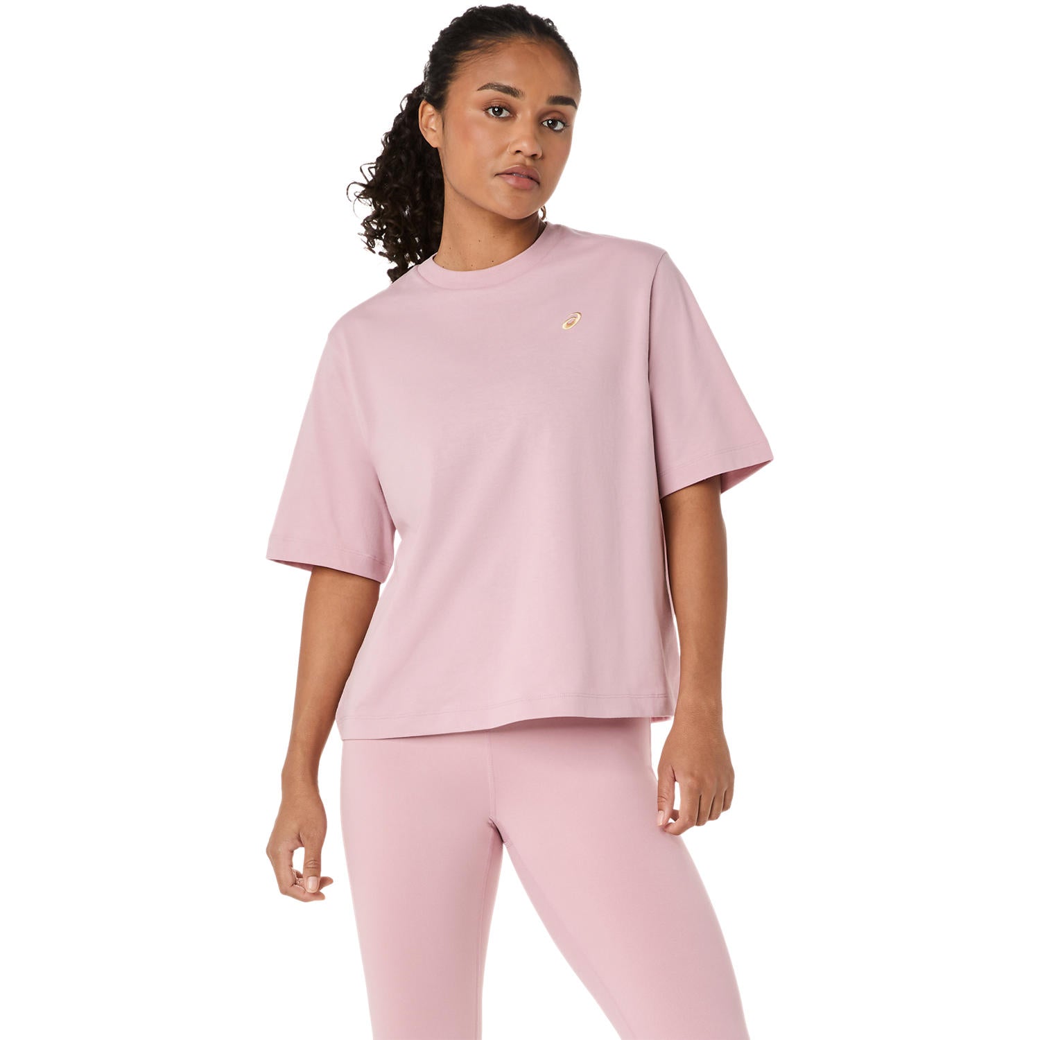 Spiral EMB T-Shirt Damen Morganite