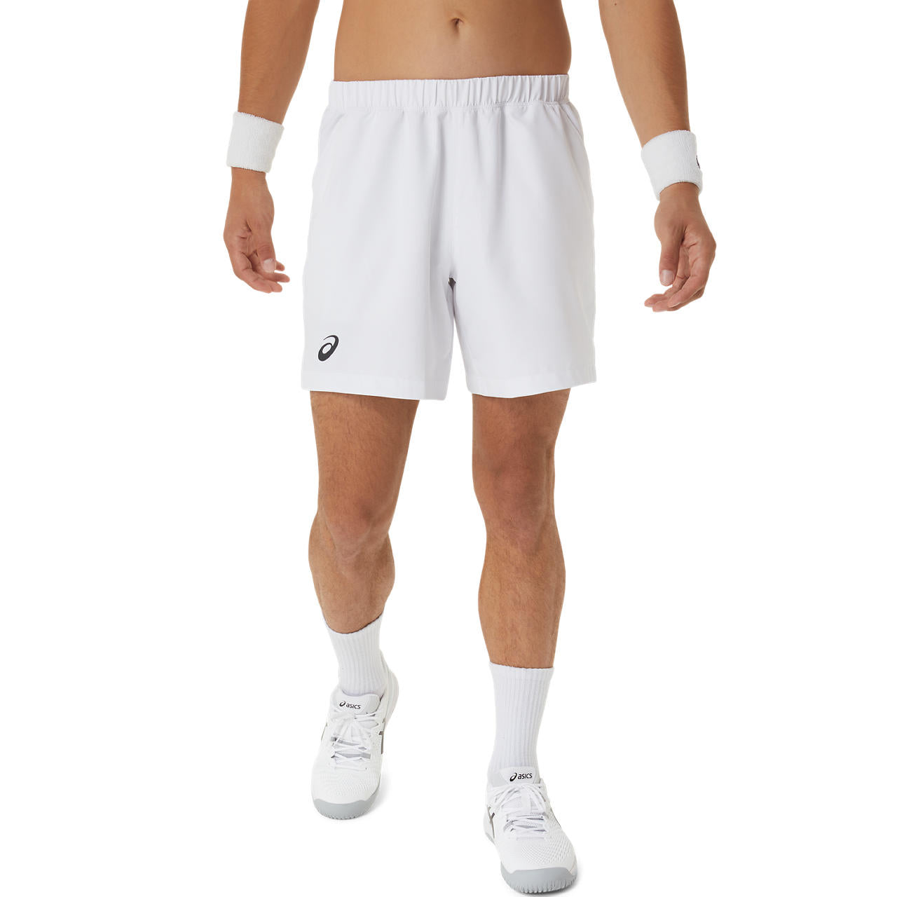 Court 7in Short Herren Weiss