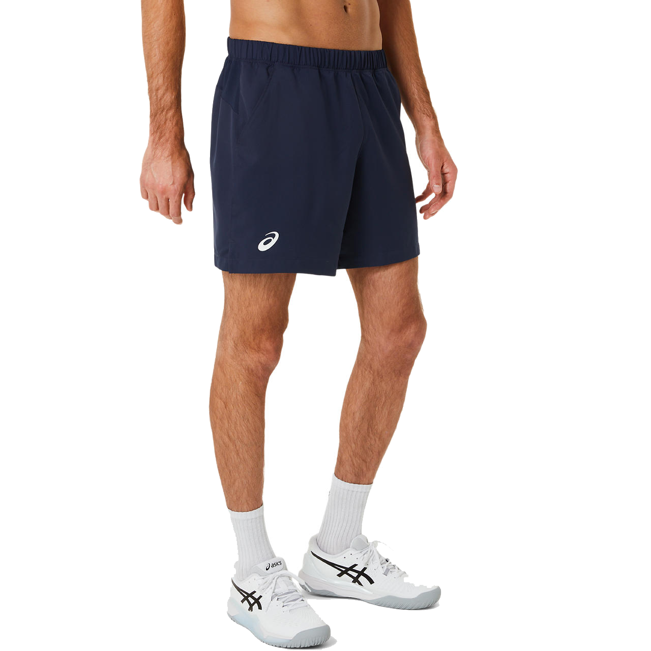 Court 7in Short Herren Navy