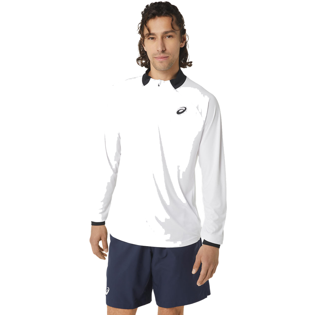 Top Court LS con zip da uomo