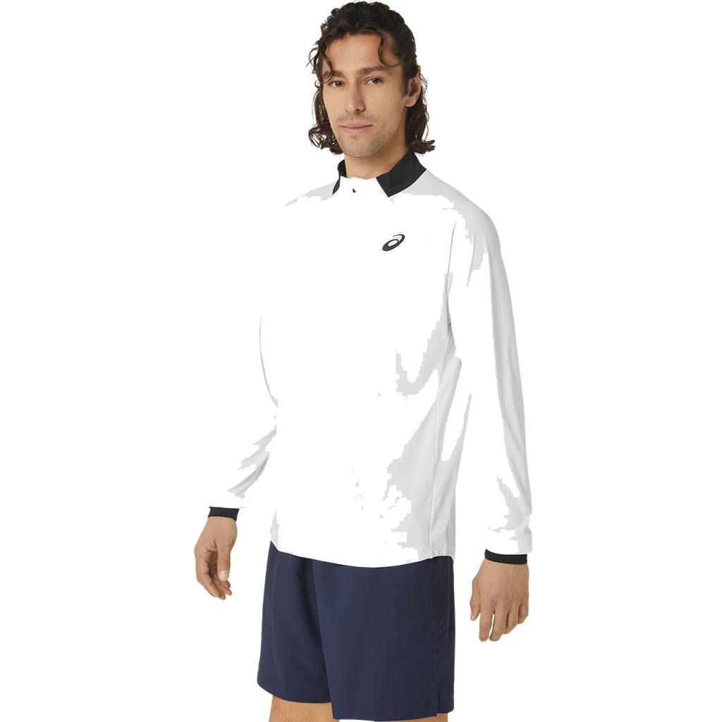 Top Court LS con zip da uomo
