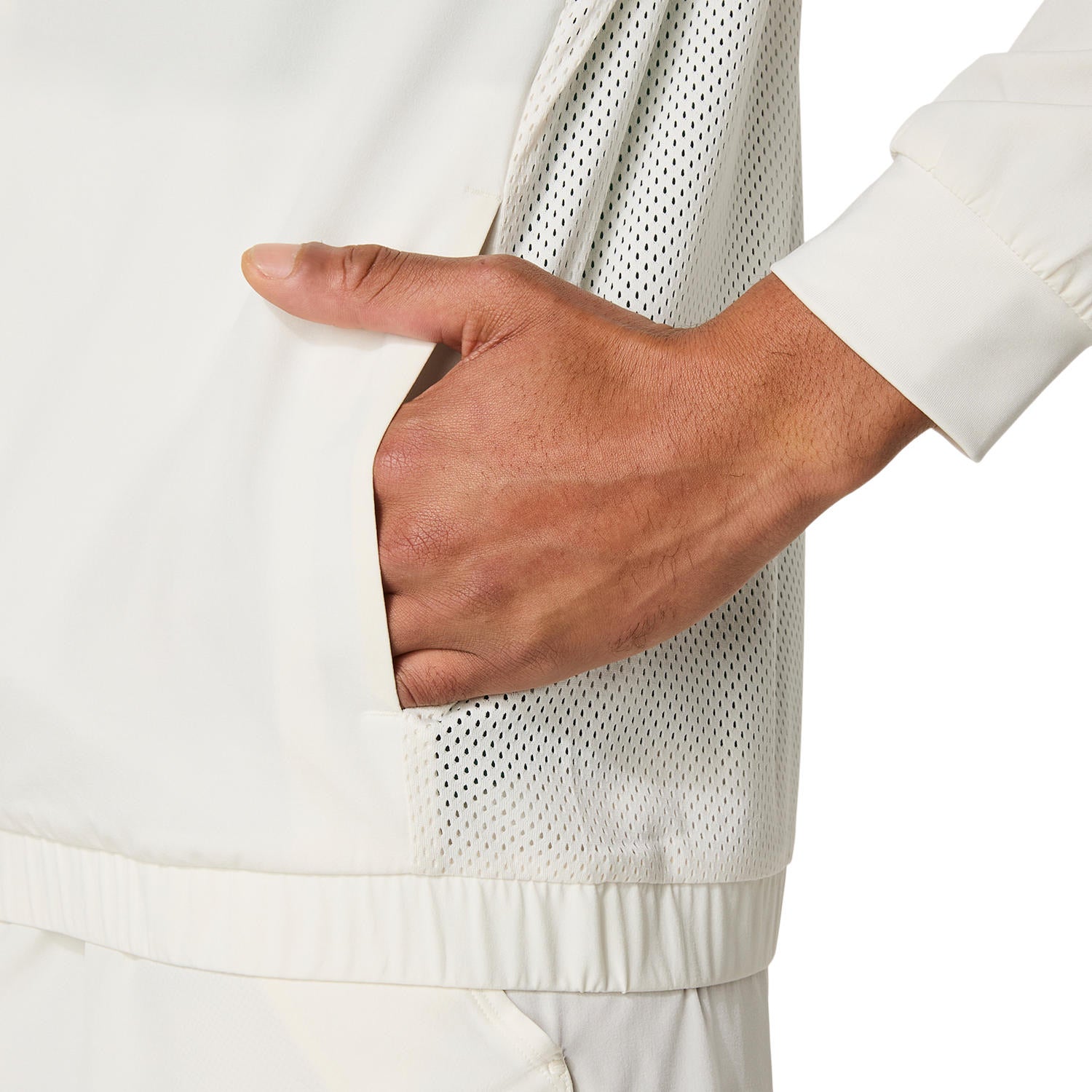 Match Jacket Herren Cream