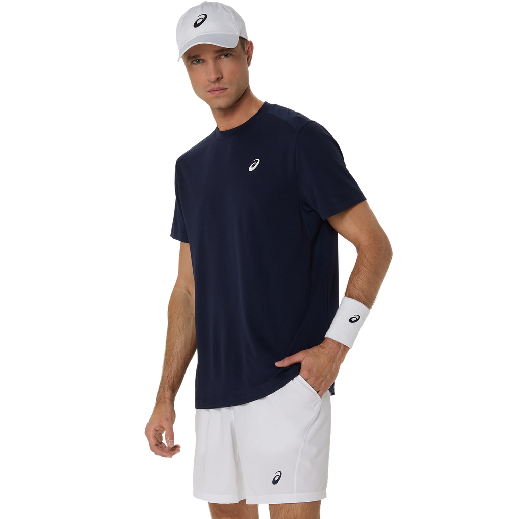 Court SS T-Shirt Herren Navy