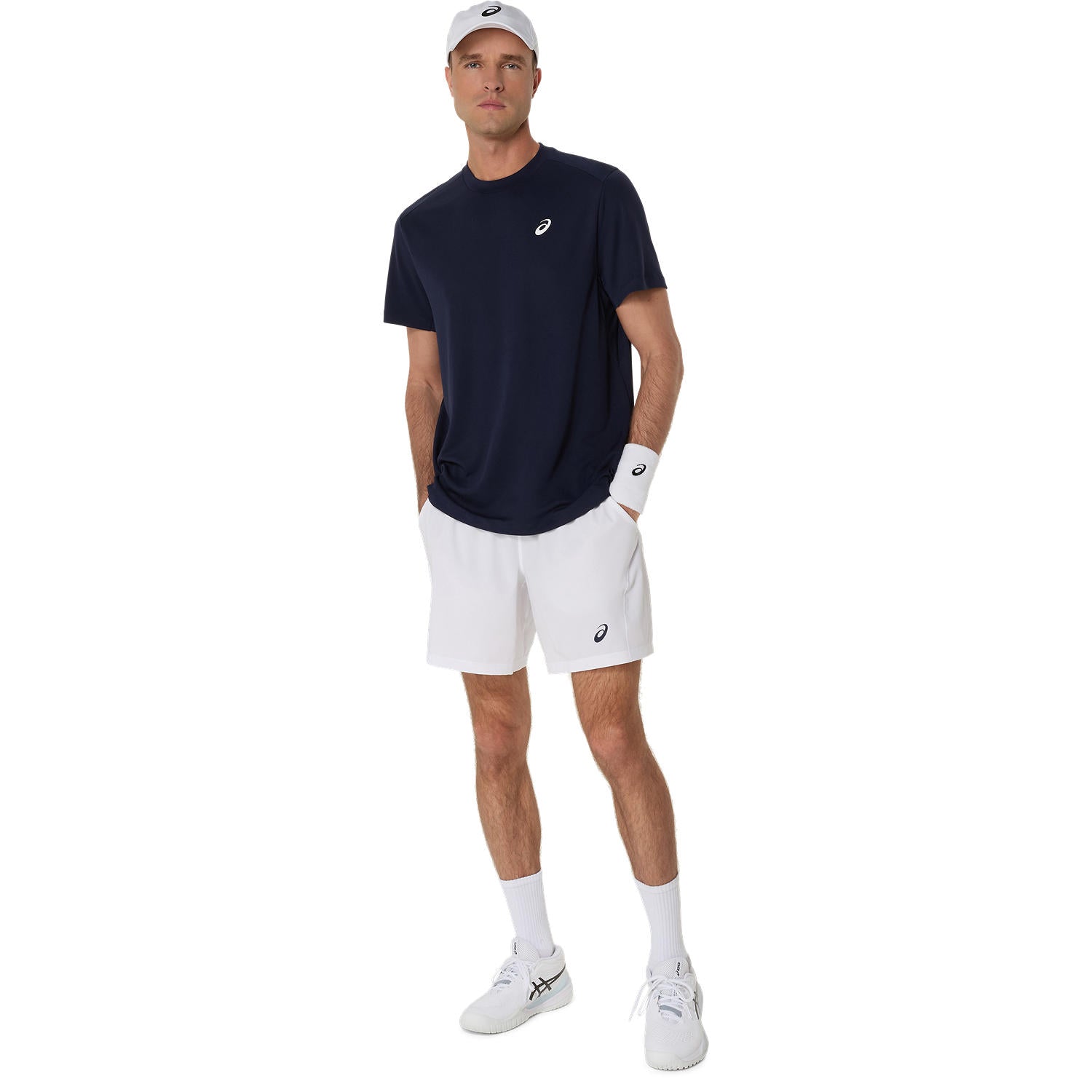 Court SS T-Shirt Men Navy