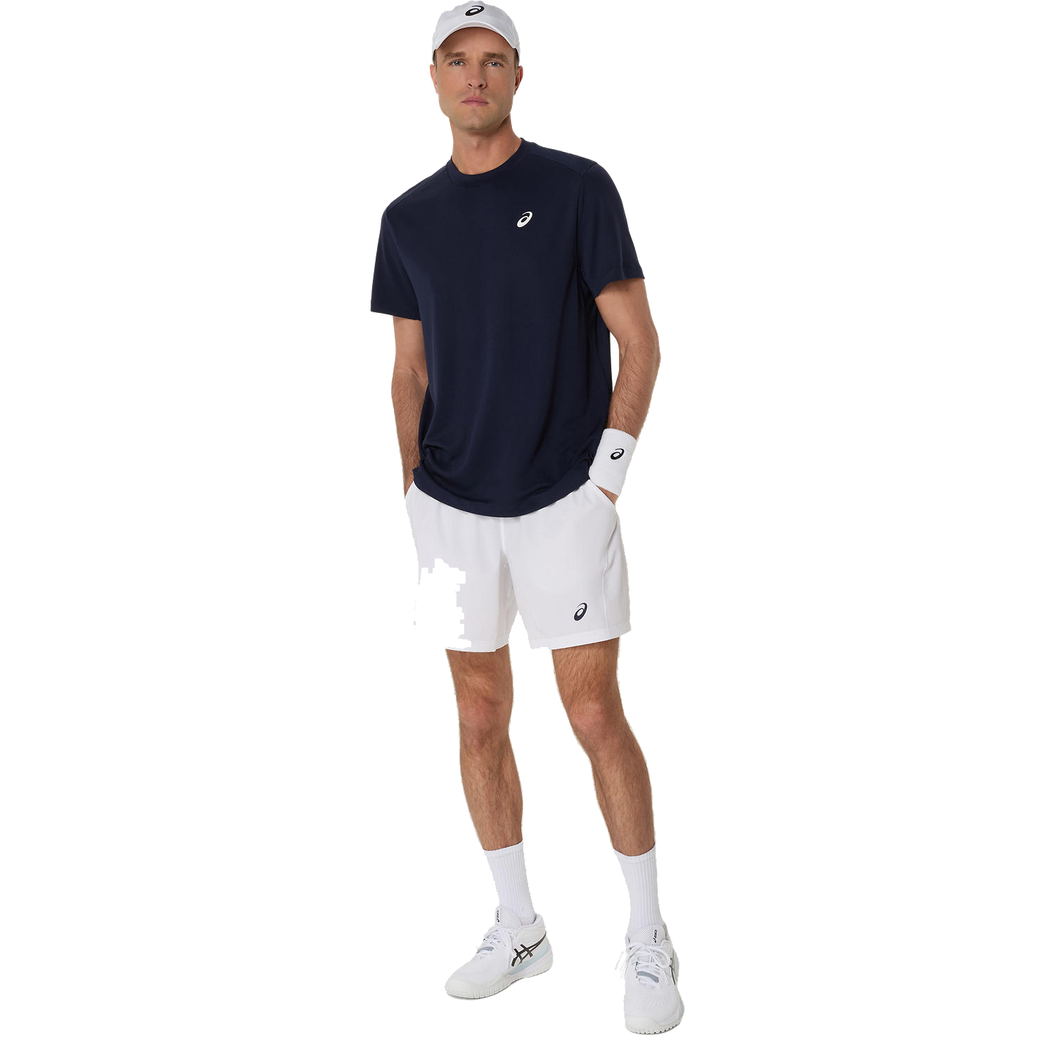 Court SS T-Shirt Men Dark Blue