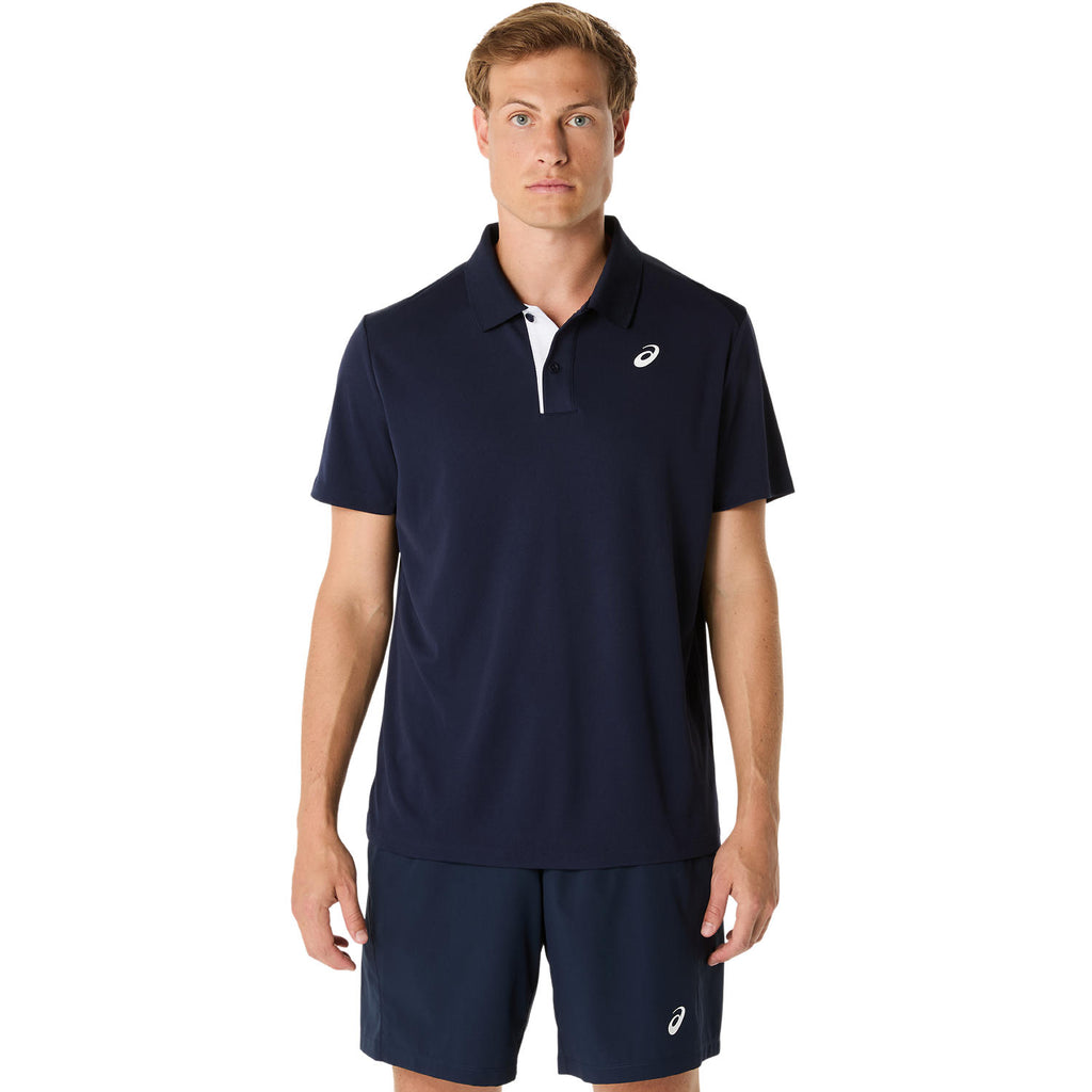 Court Polo Homme Bleu Foncé