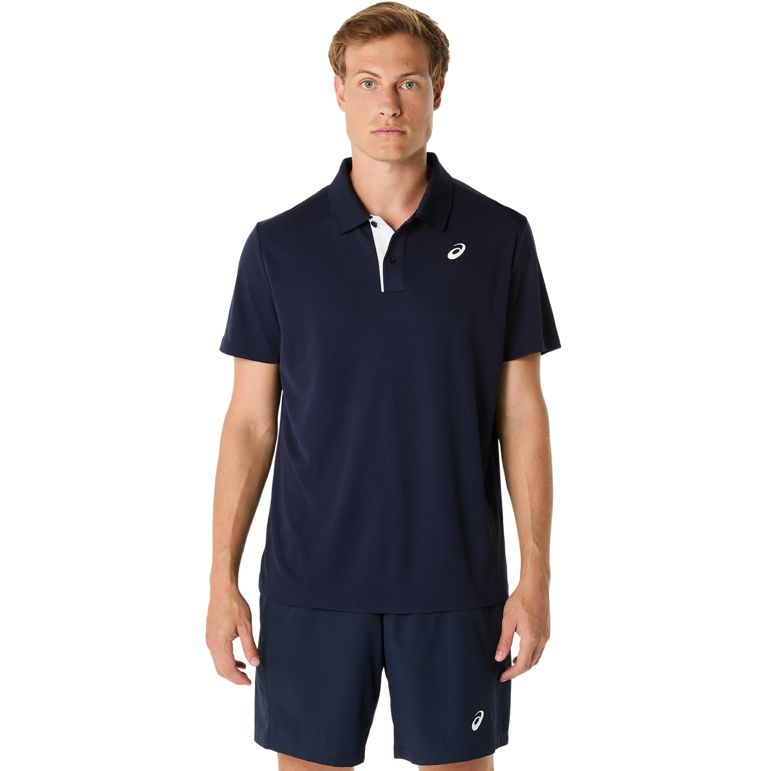 Court Polo Shirt Men Dark Blue