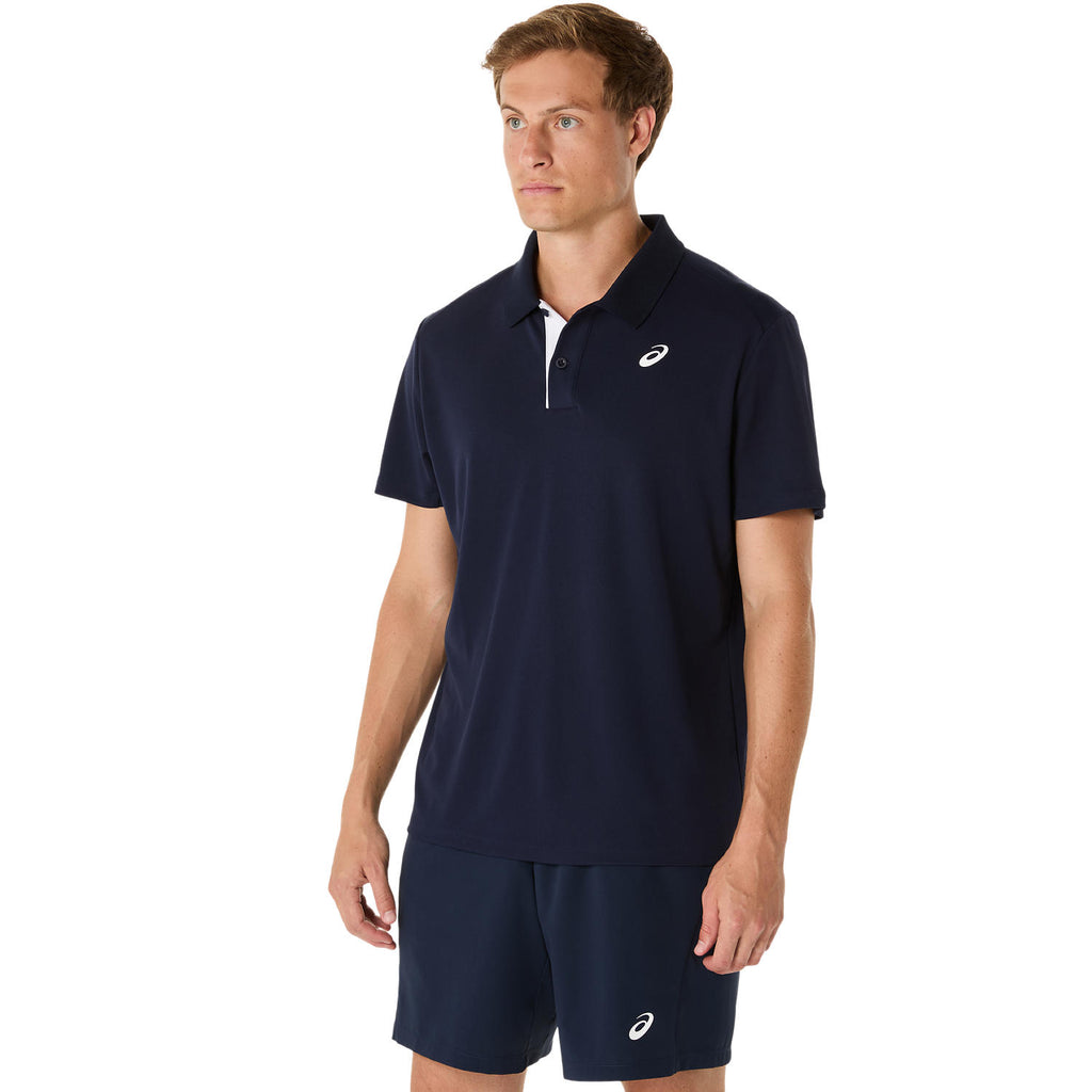 Court Polo Homme Bleu Foncé