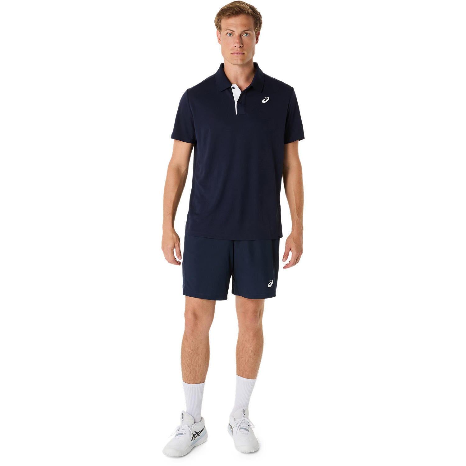 Court Polo Shirt Herren Navy